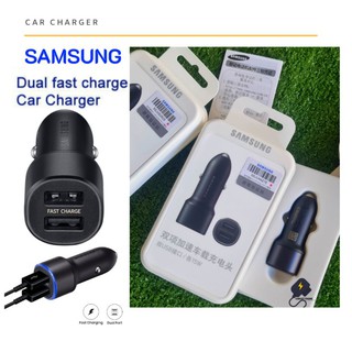 ชาร์จรถSamsung ชาร์จเร็ว2ช่องusb