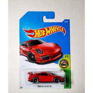 hot wheels PORSCHE 911 GT3 RS สีแดง