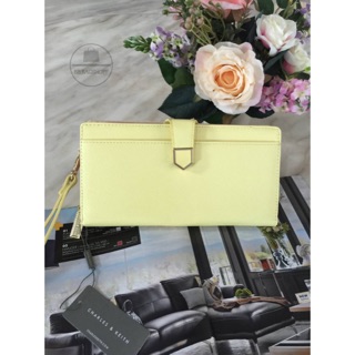 Charles &amp; Keith Wallet (outlet) สีเหลือง