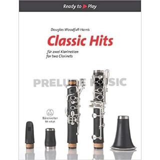 (โค้ดINCSM2Lลด70฿) Classic Hits for two Clarinets(BA10636)