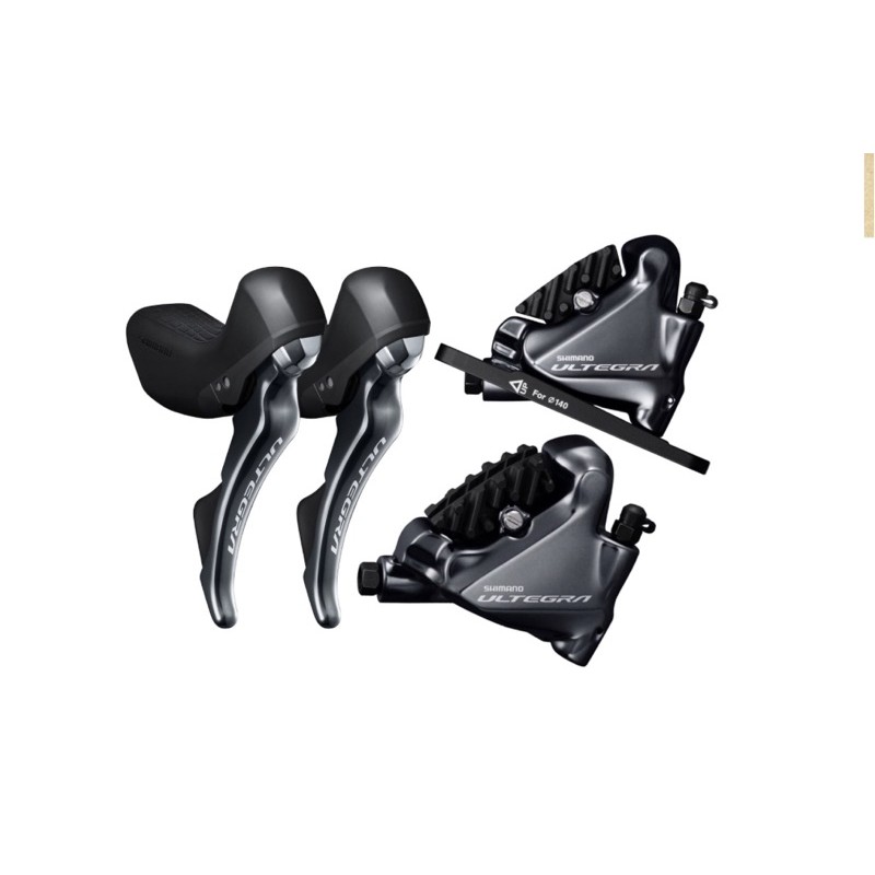 ชุดดิสเบรค ULTEGRAรุ่น J-KIT, ประกอบเสร็จ,ST-R8020/BR-R8070, F/R, 1000MM/1700MM ,I-STR8020PA2