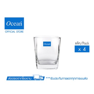 OCEAN แก้วน้ำ PLAZA ROCK 295 ML. (Pack of 4)