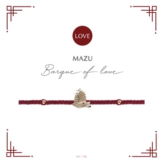 RAVIPA - เจ้าแม่ทับทิม Golden Gold - Barque of love - Burgundy red