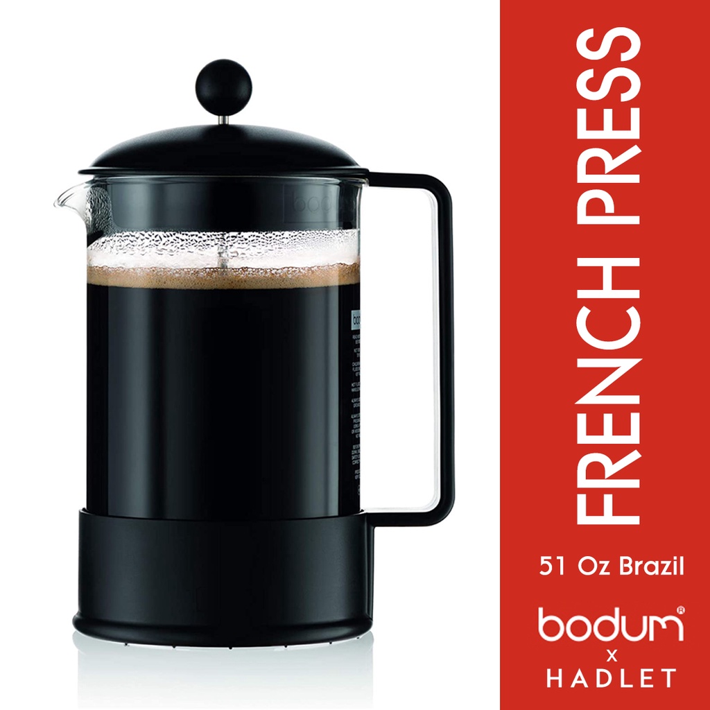 Bodum 51Oz เครื่องชงกาแฟ French Press สําหรับกาแฟ/ชา