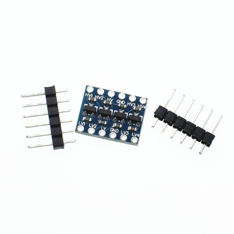 โมดูลโมดูลแปลงสัญญาณ 4 Channel Iic I 2 C Logic Level Bi -Directional 5v To 3 . 3 V