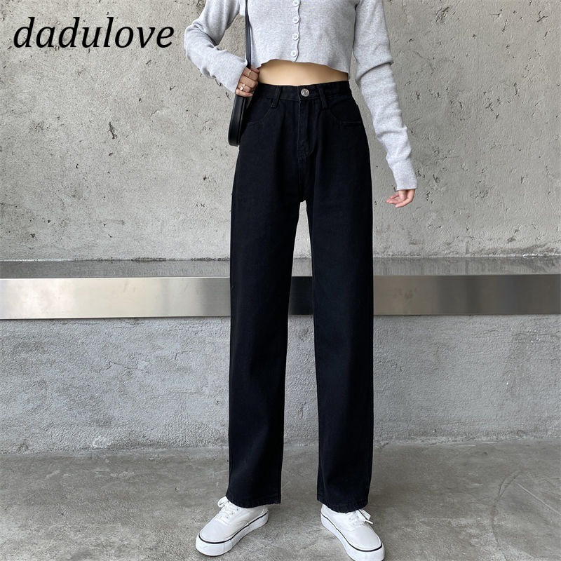 DaDulove 2022 New High Waist Jeans Loose Korean Version Niche Wide Leg Pants Fashion plus Size Women's Clothing #9
