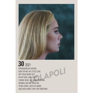 โปสเตอร์อัลบั้ม 30 - Adele