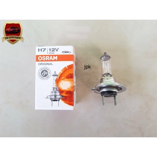 หลอดไฟ H7 12V 55W OSRAM แท้ๆ หลอดละ100บาท