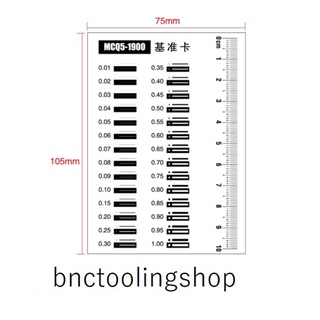 แผ่นฟิลม์ใสเช็ครอยเส้นและจุด,Black Spot Visual Inspection Standard Comparison Card Dot Line,MCQ5-1900