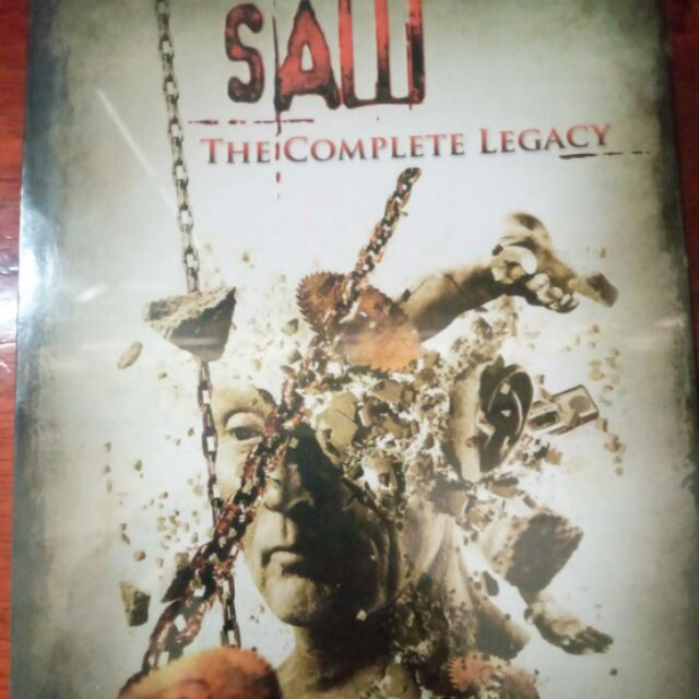 Dvd แผ่นภาพยนตร์หนังเรื่อง saw7ภาค เกมตัดต่อ