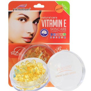 Piaoxiu Vitamin E Skin Care Element Capsule พิอาซู วิตามินอี สกินแคร์ (60 แคปซูล)