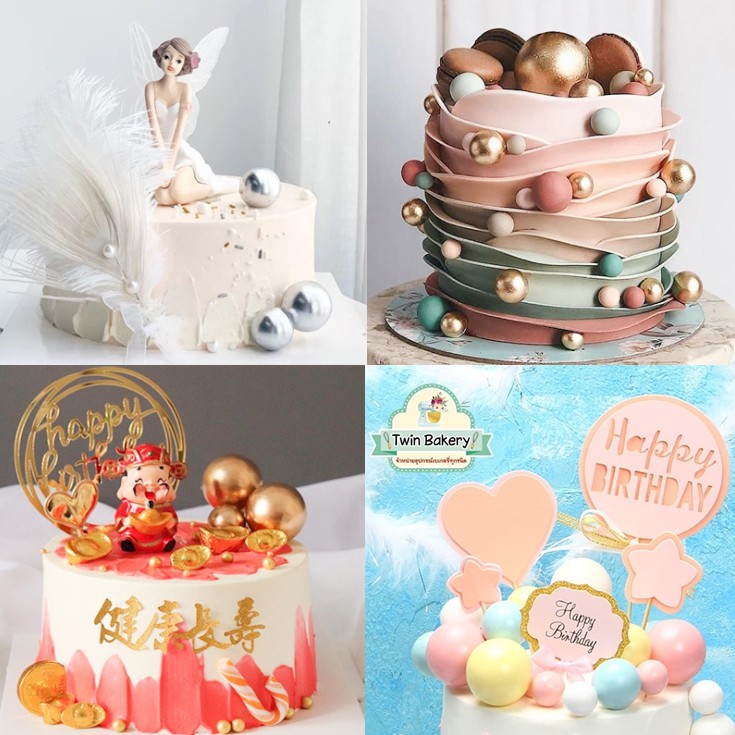 💥 พร้อมส่งจากไทย 💥 ป้ายปักลูกบอล (4ชิ้น)