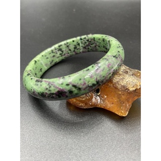 ruby zoisite bangle.