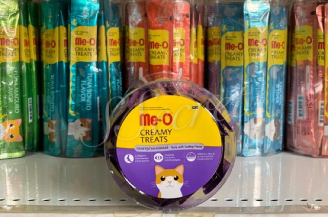 Me-o ขนมแมวเลีย 36 ซอง แบบกระปุก มีแบบคละรส - รูปที่ 7
