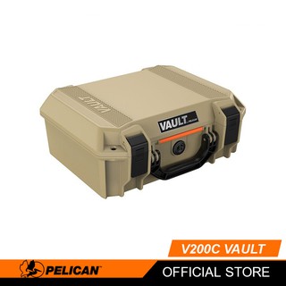 Pelican VAULT รุ่น V200C Equipment Case With Foam - Desert Tan