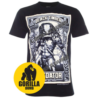 Gorilladumb เสื้อยืดลาย พรีเดเตอร์ เอเลี่ยน Alien Predator