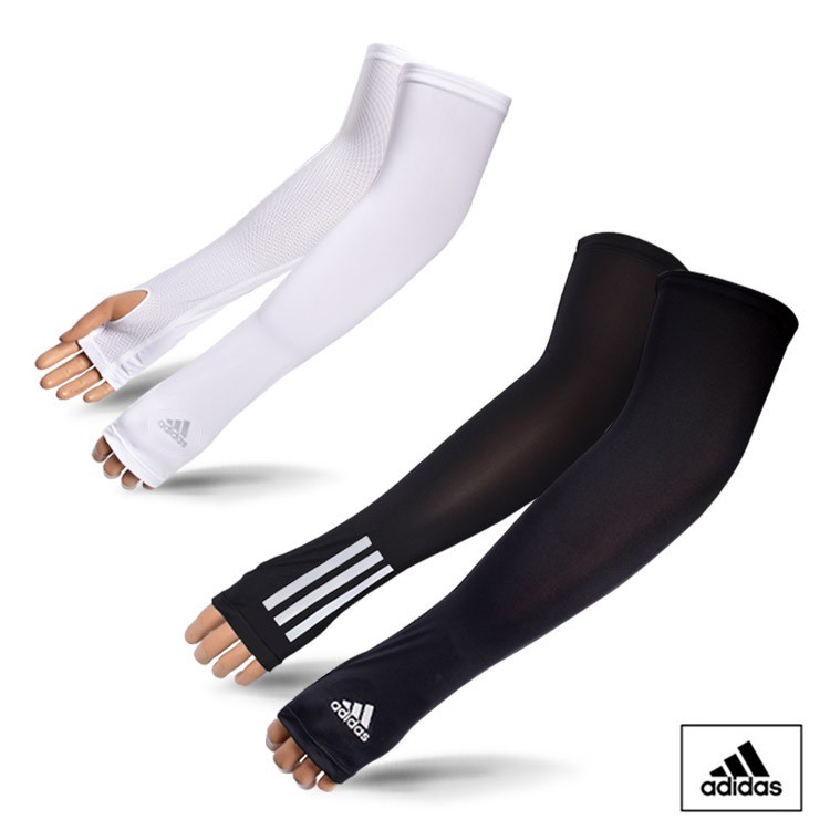 adidas arm sleeve white