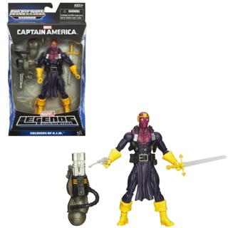 HASBRO : MARVEL LEGENDS CAPTAIN AMERICA WINTER SOLDIER : BARON ZEMO Comic Ver.(Mandroid BAF)  สินค้าจาก HASBRO ของแท้