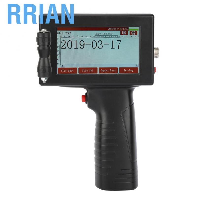 Rrian เครื่องพิมพ์อิงค์เจ็ทหน้าจอสัมผัส 300 Dpi ปลั๊ก Us 100-240 V ...