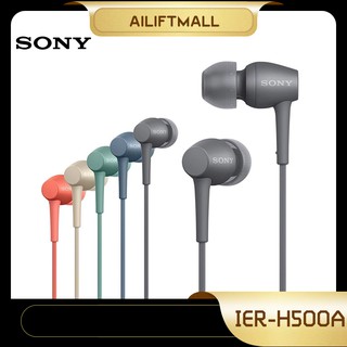 【BIG SALE】sony ier-h500a หูฟัง 3.5 มม. หูฟังสเตอริโอเพลงหูฟัง หูฟังสำหรับเล่นเกม แฮนด์ฟรีพร้อมไมโครโฟนสำหรับAndroid