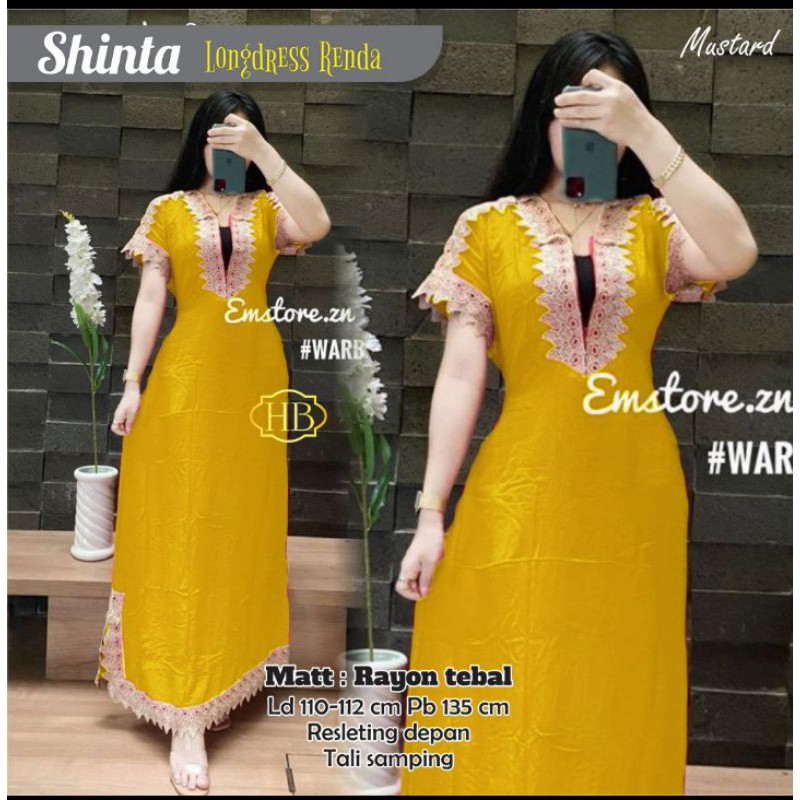Arabian Shinta Longdress Lace Front Zipper Busui