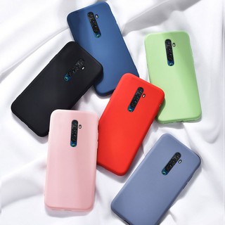 เคสโทรศัพท์ ซิลิโคนนิ่ม TPU สีแคนดี้ สําหรับ OPPO Reno 2F Reno 2F Reno2 Reno 10X Zoom OPPO Reno