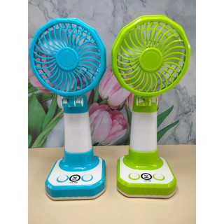 พัดลมตั้งโต๊ะ พัดลมพกพา USB Mini Fan น่ารักๆ รุ่น YX-108 มีไฟ LED