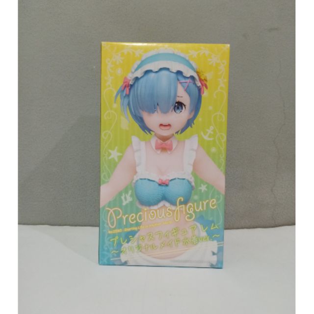 Re:Zero Precious Figure Rem ชุดmaid สินค้าแท้นำเข้าจากญี่ปุ่น