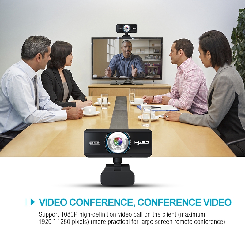 S4 1080P 2 MegaPixels HD Webcam PC Camera 360 Rotatable Wide View Angle ...