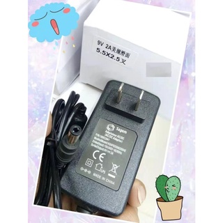 ส่งจากไทย Adapter อะแด๊ปเตอร์ 9V 2A หัว 5.5*2.5 มม. ที่ชาร์ท พร้อมส่ง