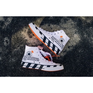 Converse Chuck Taylor All Star 70s Hi x Off White รุ่นขายดี พร้อมส่ง 36-44 แถมกล่อง