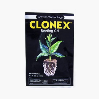 เจลเร่งราก Clonex rooting hormone gel ขนาด 15ml ของแท้ 100% USA เจล ระเบิดราก ฮอร์โมนเร่งราก น้ำยา ยา เร่ง ราก โต ดอก ใบ