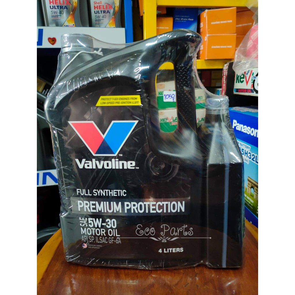 Valvoline Premium Protection SAE 5W-30 ขนาดบรรจุ 4+1 ลิตร API SP