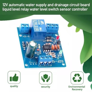 12V ไฟฟ้า Liquid Controller Sensor โมดูลน้ำระดับ Detection Sensor Board การใช้ Flow Sensor Water Flow Switch