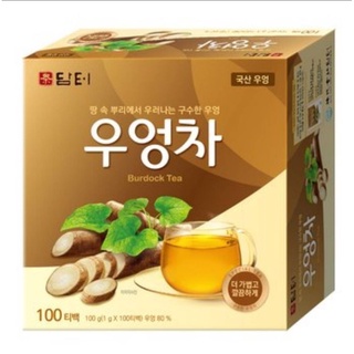 ชาโกโบ Korean Burdock Tea ขนาด 40 ซอง ยี่ห้อ Damtuh