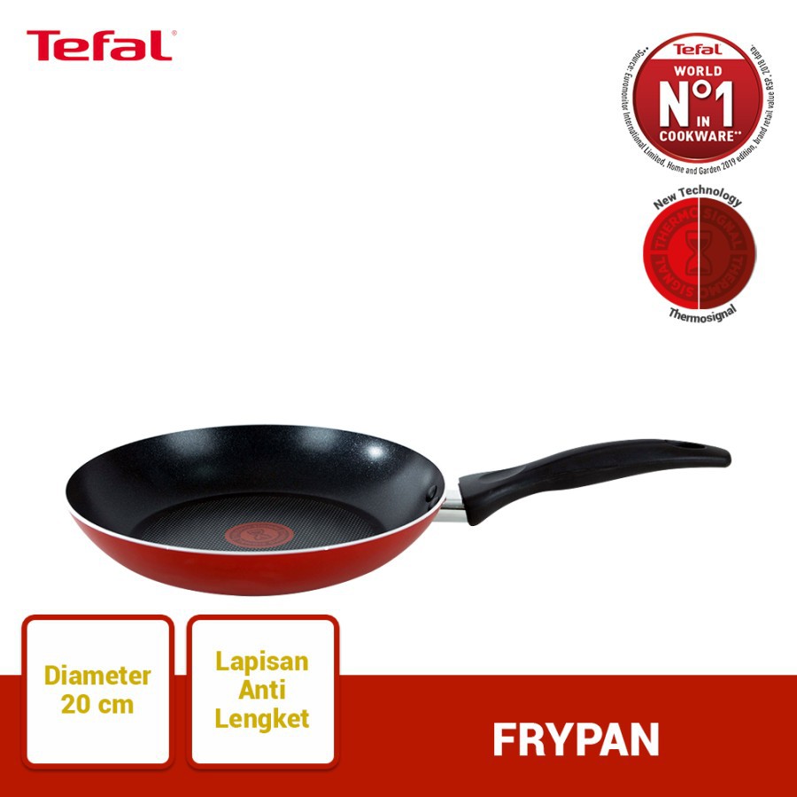 TEFAL กระทะ 20 ซม. - กระทะทอด Essentials
