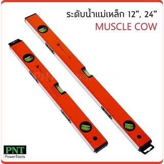 Muscle Cow ระดับน้ำแม่เหล็ก แบบมาตรฐาน มีให้เลือกสามขนาด  18 นิ้ว, 24 นิ้ว และ 36 นิ้ว