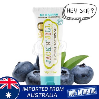 Jack NJill Natural Toothpaste (Blueberry) 50g