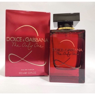 น้ำหอม DOLCE &amp; GABBANA The Only One 2 EDP 100 ml. * กล่องขาย* 【ของแท้ 100 % 】ส่งฟรี 📦🛵🚚📦🛵🚚