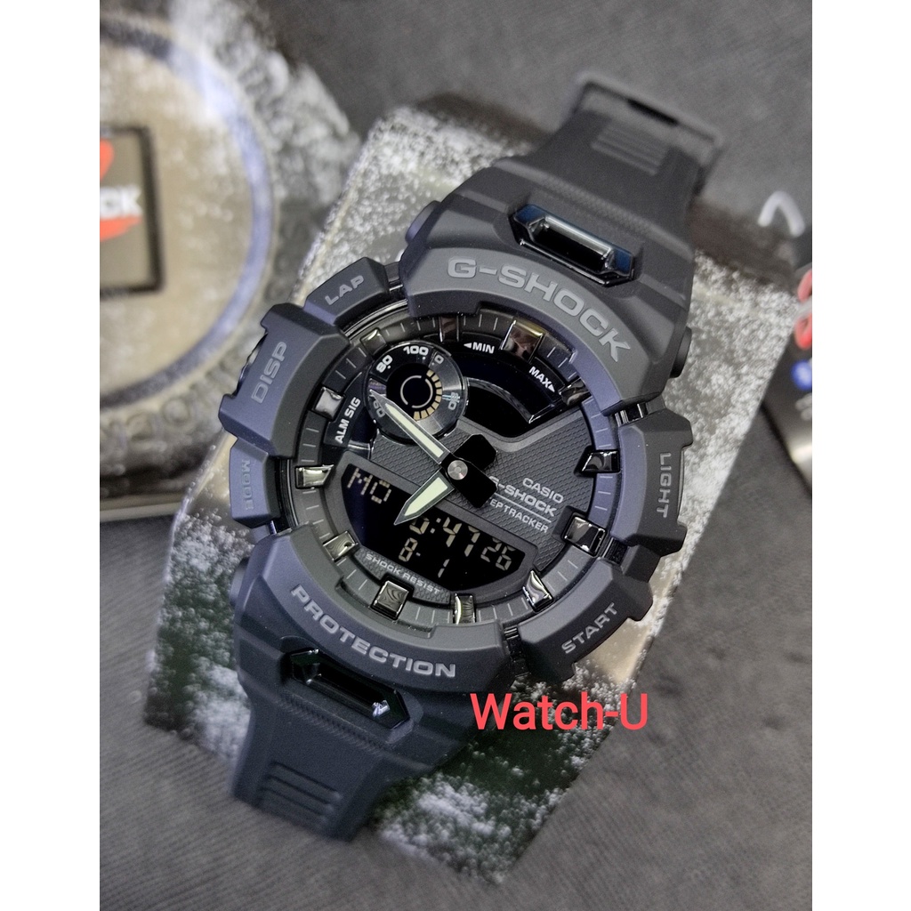นาฬิกา G-SHOCK G-SQUAD DOUBLE BLACK รุ่น GBA-900-1A