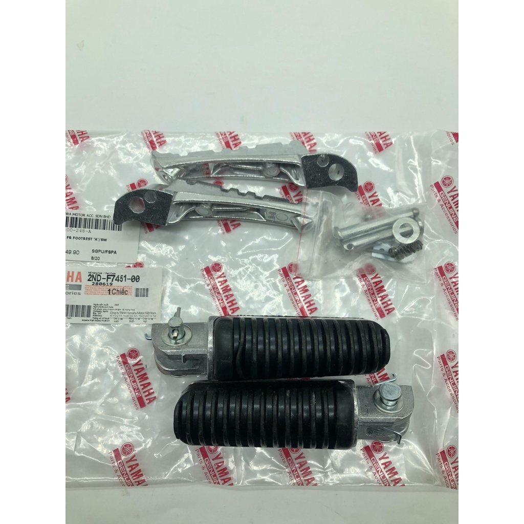 YAMAHA Y15ZR Y15 YSUKU ด้านหน้าและด้านหลัง FOOTREST FR&RR FOOTREST Y15ZR DEPAN BELAKANG PEMIJAK KAKI