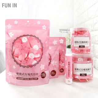 Fun IN Compression Face Towel Disposable Portable Washcloth Mini Compressed Coin Tissue