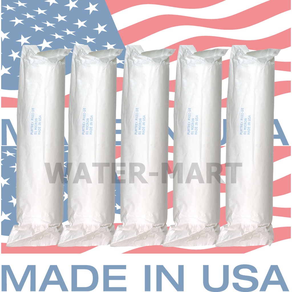ไส้กรองใยสังเคราะห์ Depth Catridge Filter PURTREX (GE) ขนาด 10 นิ้ว SET 5 ไส้