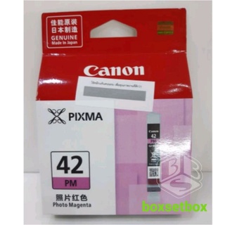 หมึก CANON CLI-42PM สีชมพูอ่อน  ใช้กับเครื่อง Printer Canon PRO-100