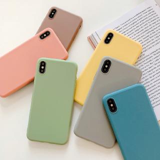 Huawei Y6 Y7 Pro Y9 Prime 2019 2018 Nova 3i 2i 5T P20 P30 Lite เคสหินทราย สีแคนดี้ เคลือบด้าน เคสด้านหลัง