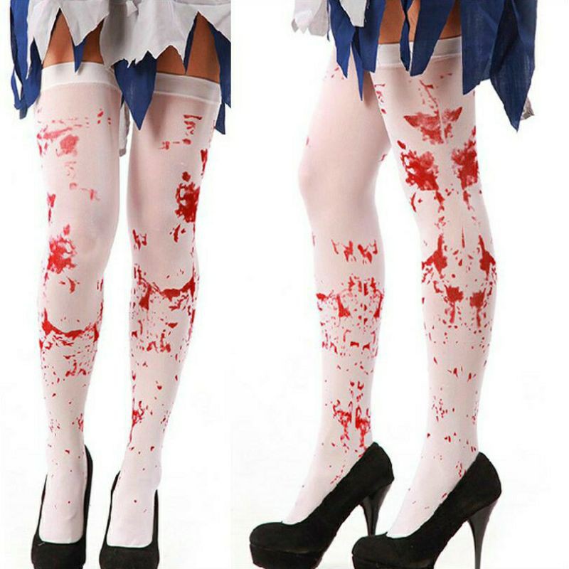 Cosplay ถุงเท้ายาว วันฮาโลวีน **สินค้าพร้อมส่ง