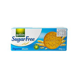 กัลลอนชูการ์ฟรีไดเจสทีฟ 250 กรัม/Gullon Sugar Free Digestive 250g(แพค2)