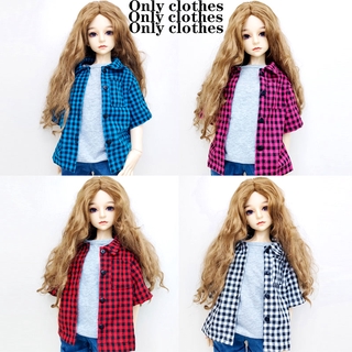 Bjd อุปกรณ์เสริมเสื้อยืด Diy สําหรับตกแต่งตุ๊กตาเด็กผู้ชาย 1 / 6