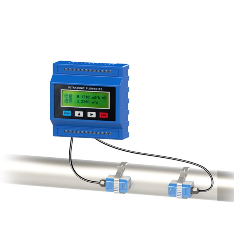 PCF* DTI-TUF-2000M+TM-1 Digital Ultrasonic Flow Meter Flowmeter TM-1 Transducer DN50-700mm Modular F
