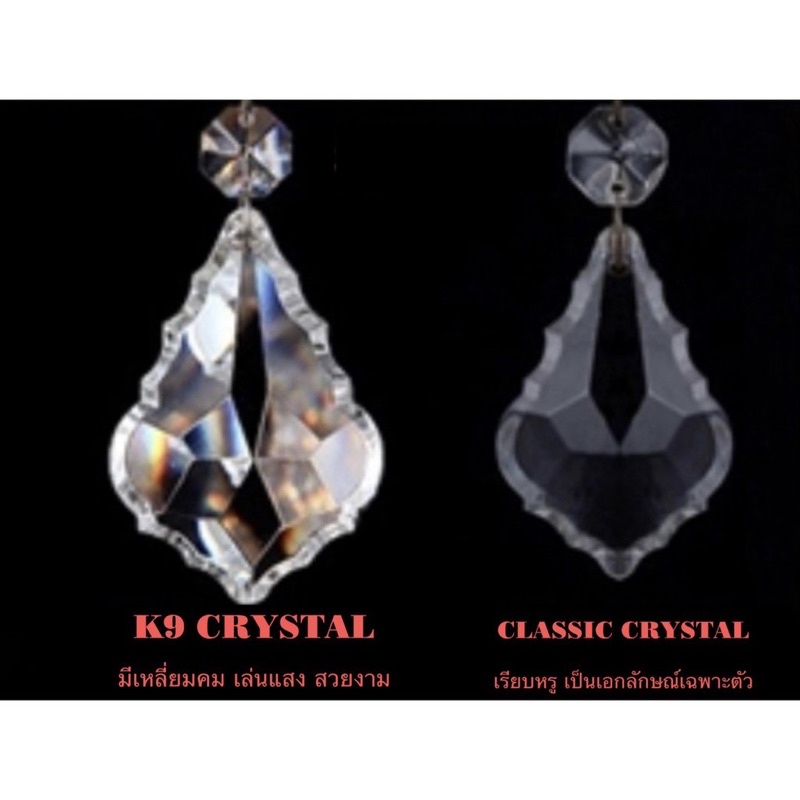 CT001A025 SOTMIA แชนเดอเรียสีขาว แชนเดอเรีย โคมไฟระย้า โคมไฟระย้าวินเทจ โคมไฟระย้าคริสตัล WHITE CHANDERLIER CRYSTAL - รูปที่ 2